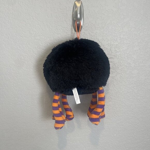 American Greetings Spider 11” Plush Stuffed Animal Toy Halloween Spooky Black - Picture 4 of 8